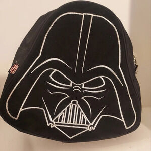 Disney Star Wars Black Darth Vader Plush Mini Bookbag/Backpack